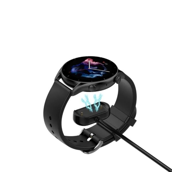 Кабель д/зарядки Amazfit GTR 4, GTS 4, GTS 3 Pro, GTR 3, T-Rex 2, черный